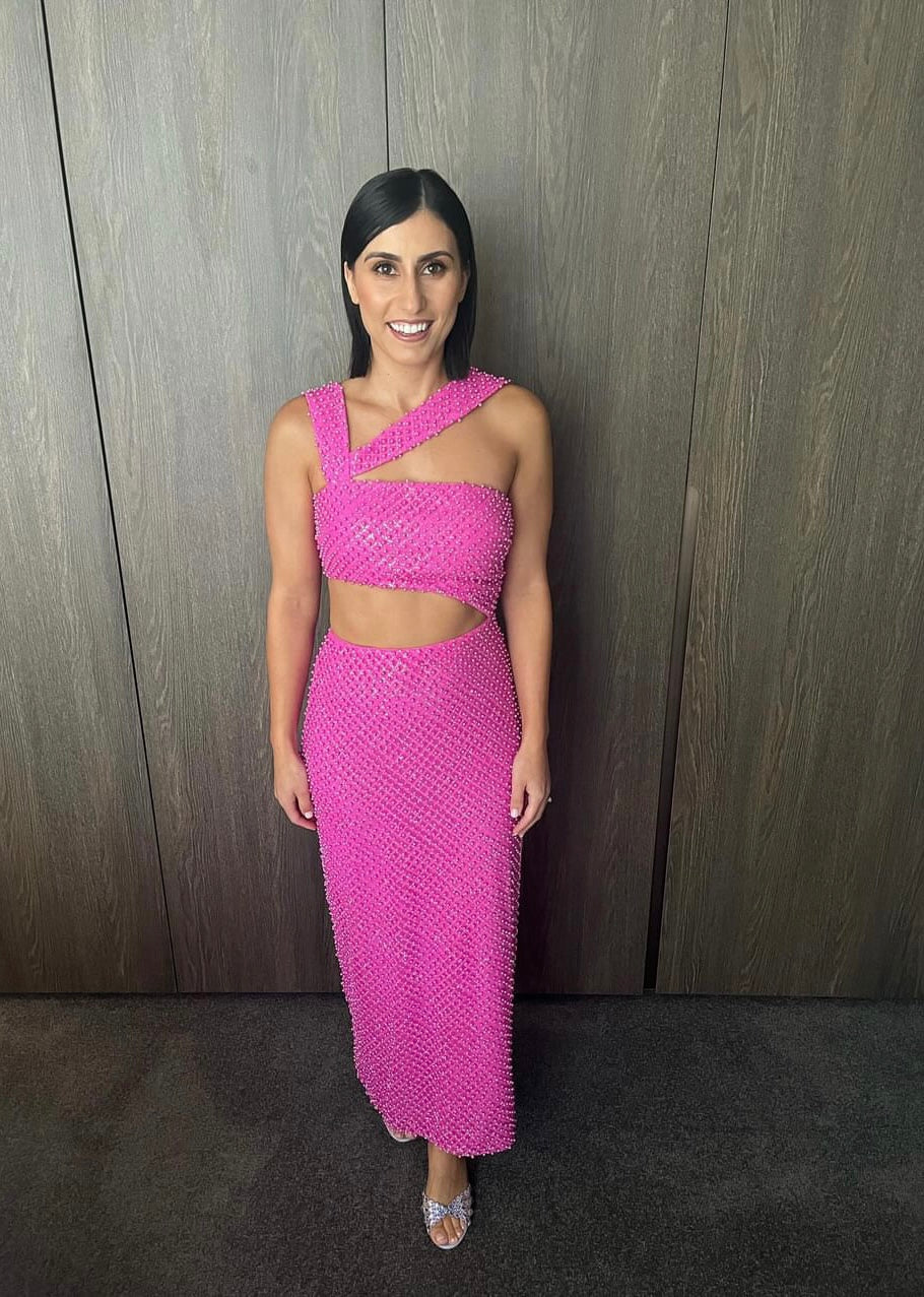 Beaded Fioretta Dress